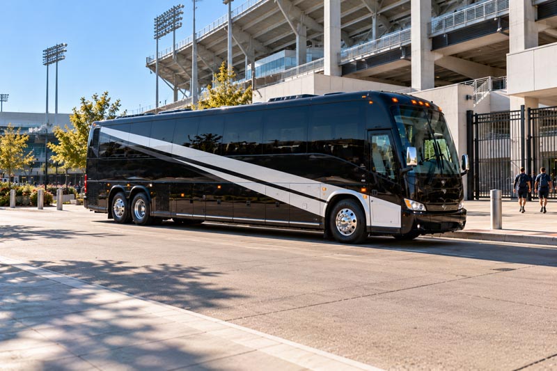 Sports Team Charter Bus Rentals in Nashville, TN
